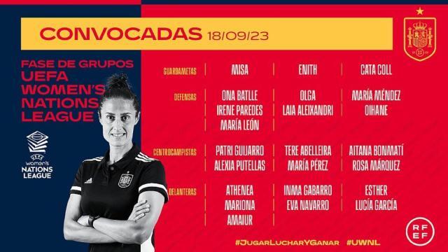 Kaiyun网页版-西班牙女足强召罢赛国脚，会不会只有3人报到？